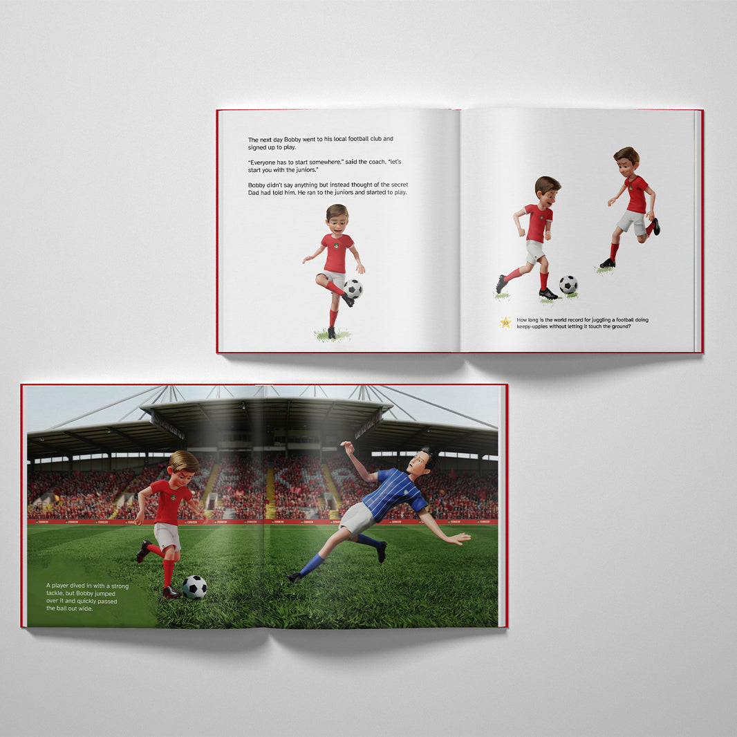 The Only Officially Licensed Wrexham AFC Personalised Children’s Book