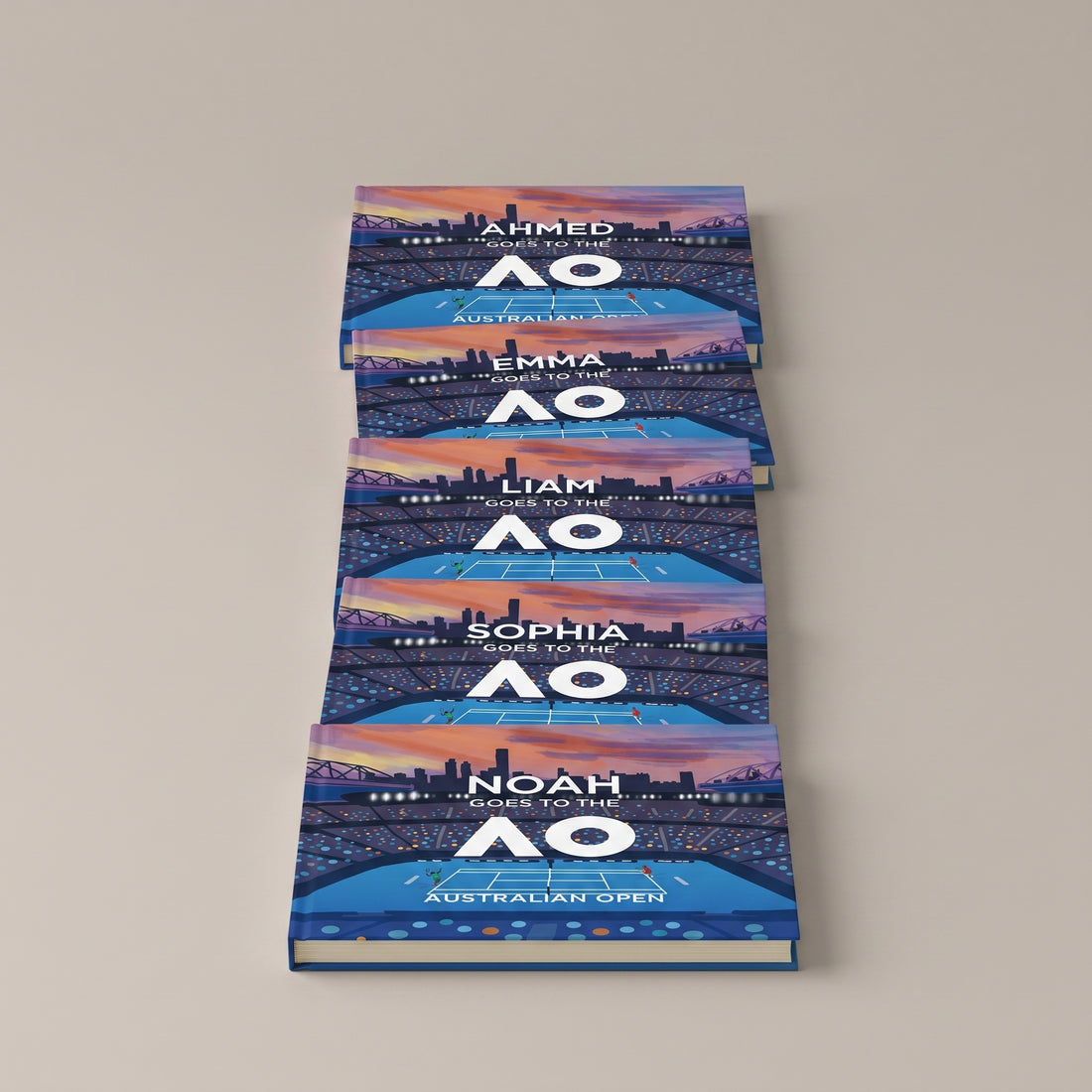 Australian Open Personalised Storybook — Every name belongs