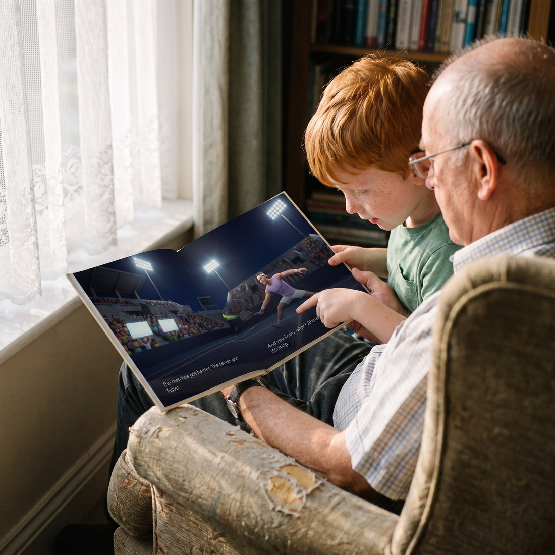 Australian Open Personalised Storybook — The crowd chants their name