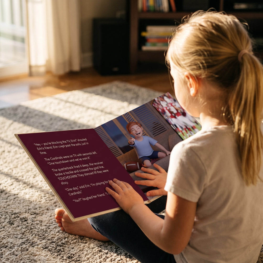 Arizona Cardinals Personalised Storybook — Where the dream begins