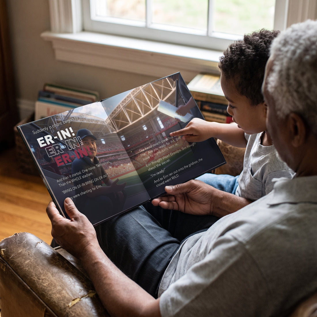Arizona Cardinals Personalised Storybook — The crowd chants their name