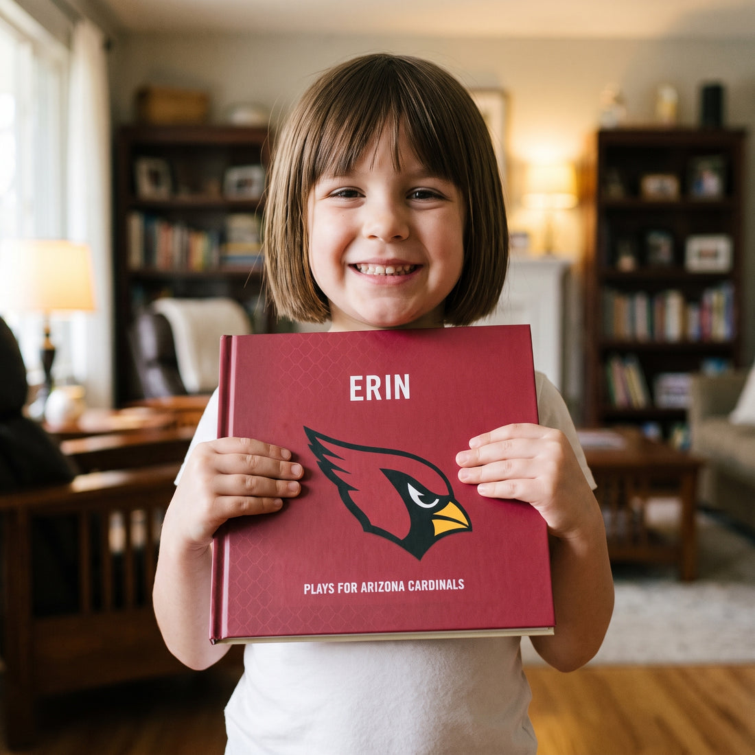 Arizona Cardinals Personalised Storybook — Loved at home