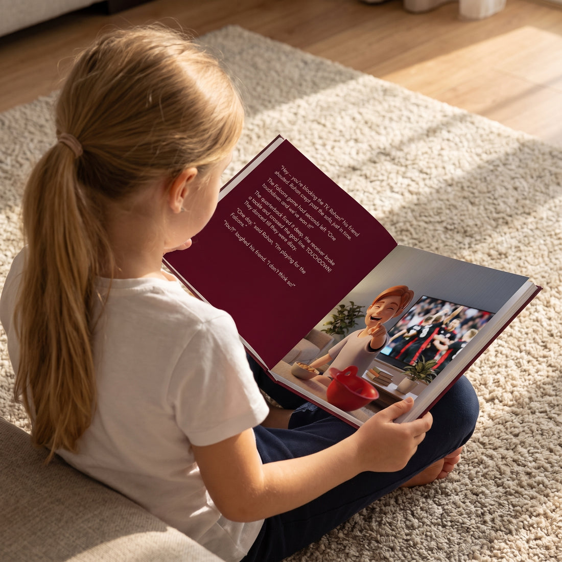 Atlanta Falcons Personalised Storybook — Where the dream begins