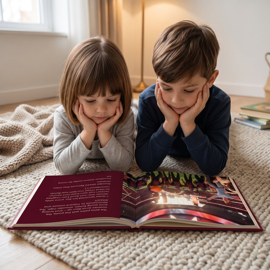 Atlanta Falcons Personalised Storybook — Their game-winner page
