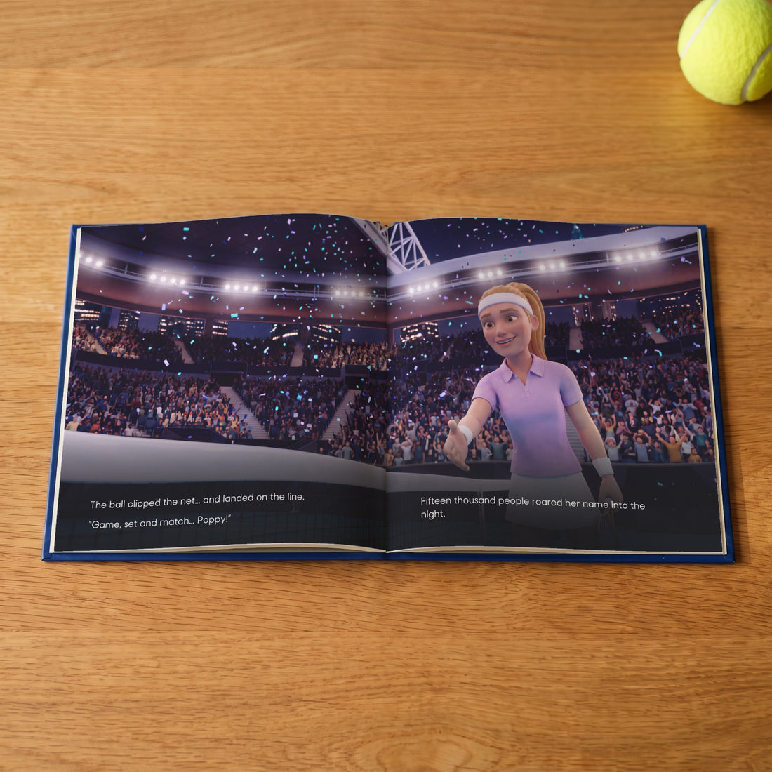Australian Open Personalised Storybook — Game, set and match