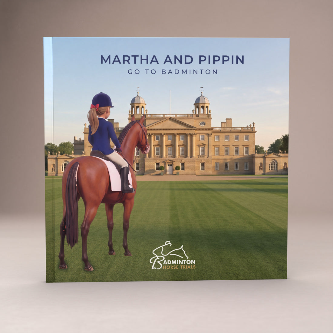 Badminton Horse Trials Personalised Storybook — Front cover