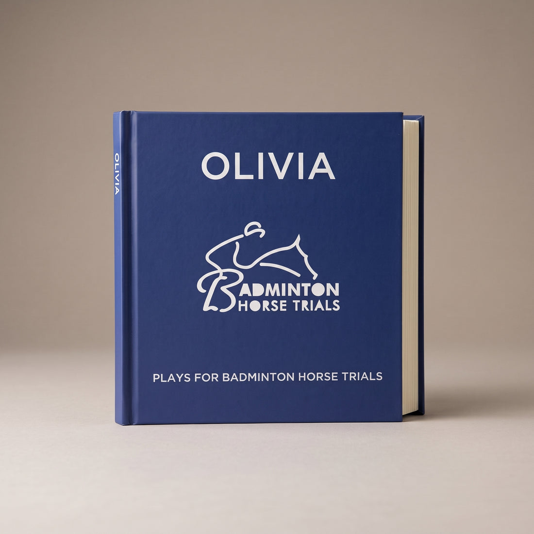 Badminton Horse Trials Personalised Storybook — Front cover
