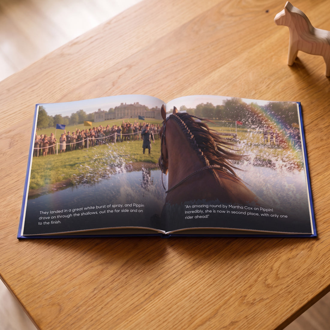 Badminton Horse Trials Personalised Storybook — Clear through the Lake