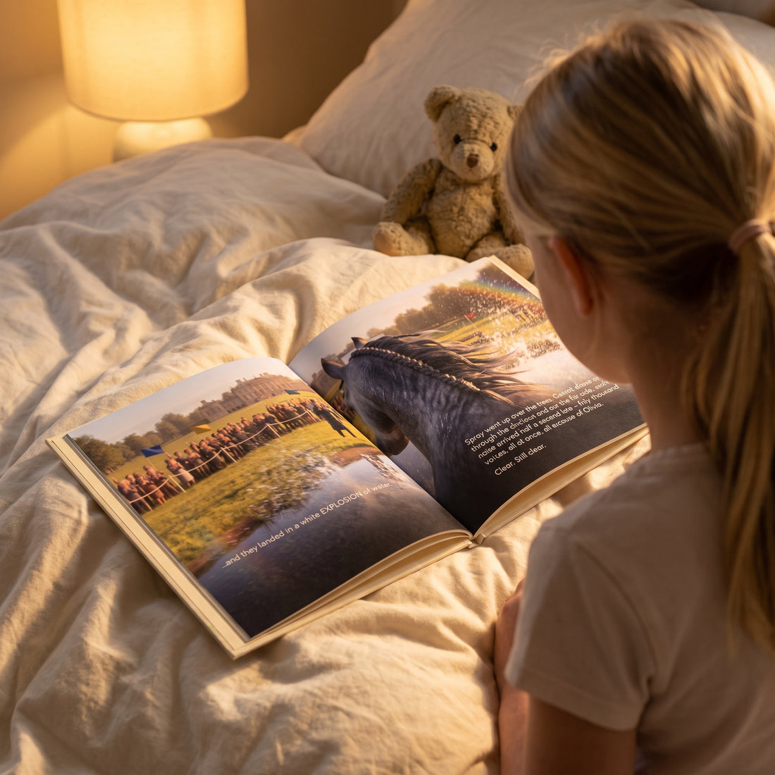 Badminton Horse Trials Personalised Storybook — Clear over the Lake