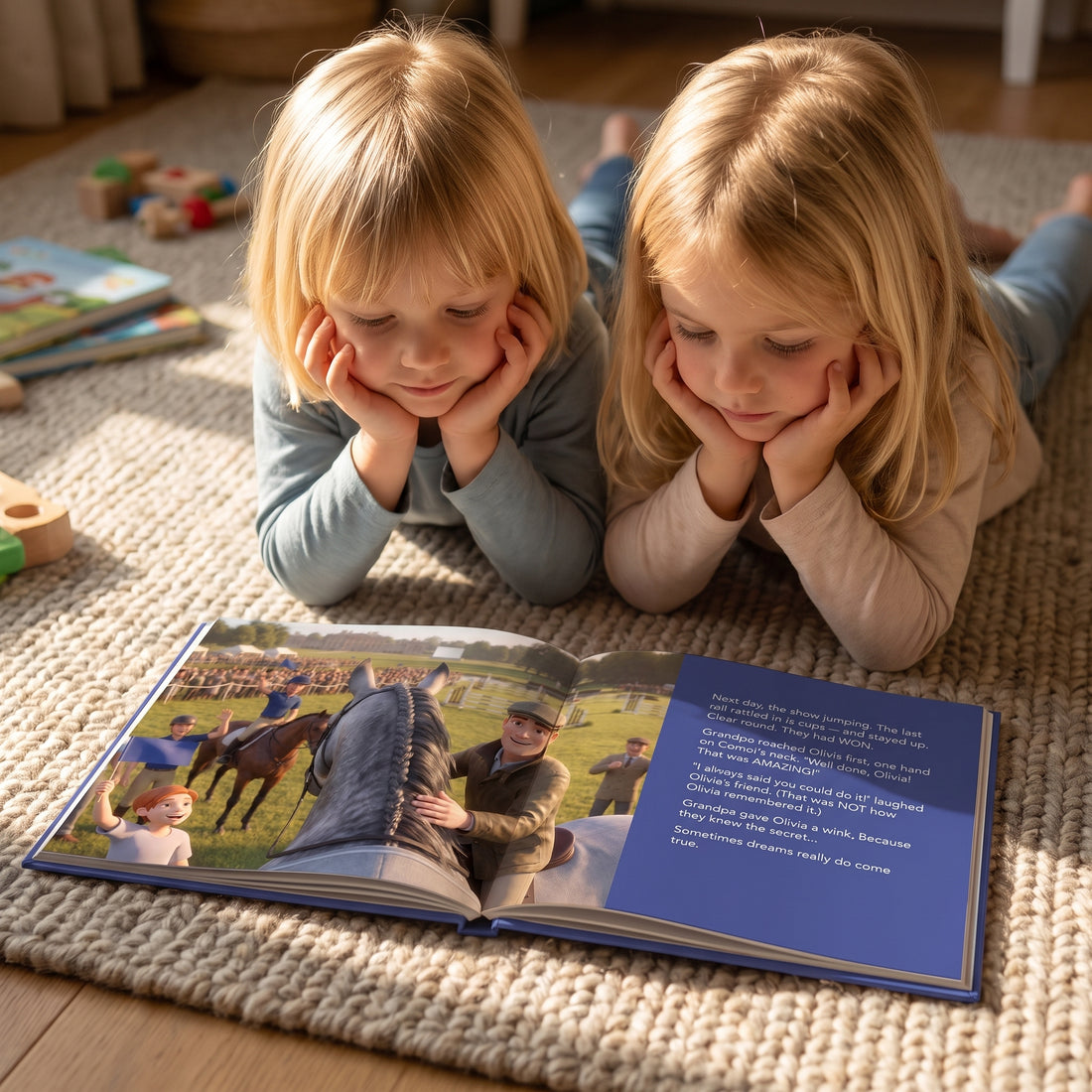 Badminton Horse Trials Personalised Storybook — Their event-rider page