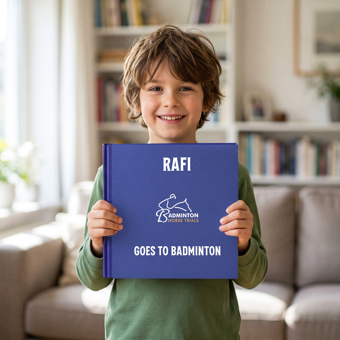 Badminton Horse Trials Personalised Storybook — Loved at home