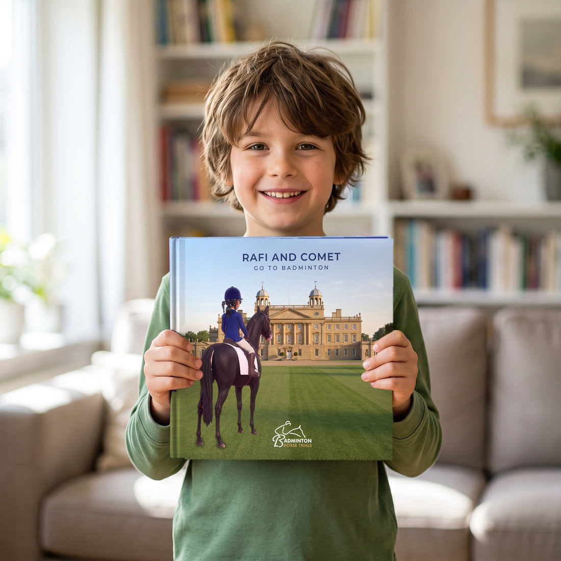 Badminton Horse Trials Personalised Storybook — Loved at home