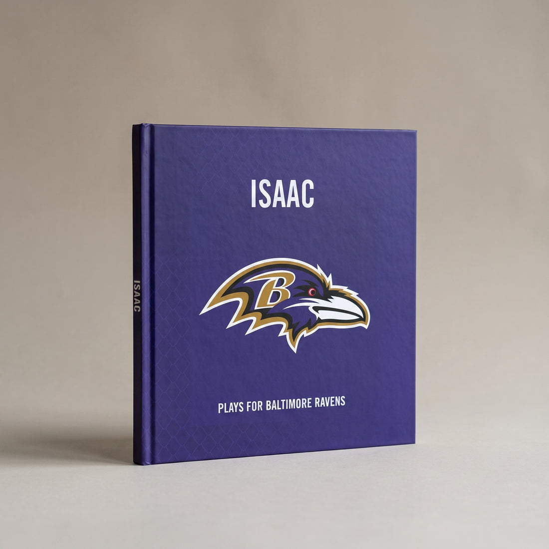 Baltimore Ravens Personalised Storybook — Front cover