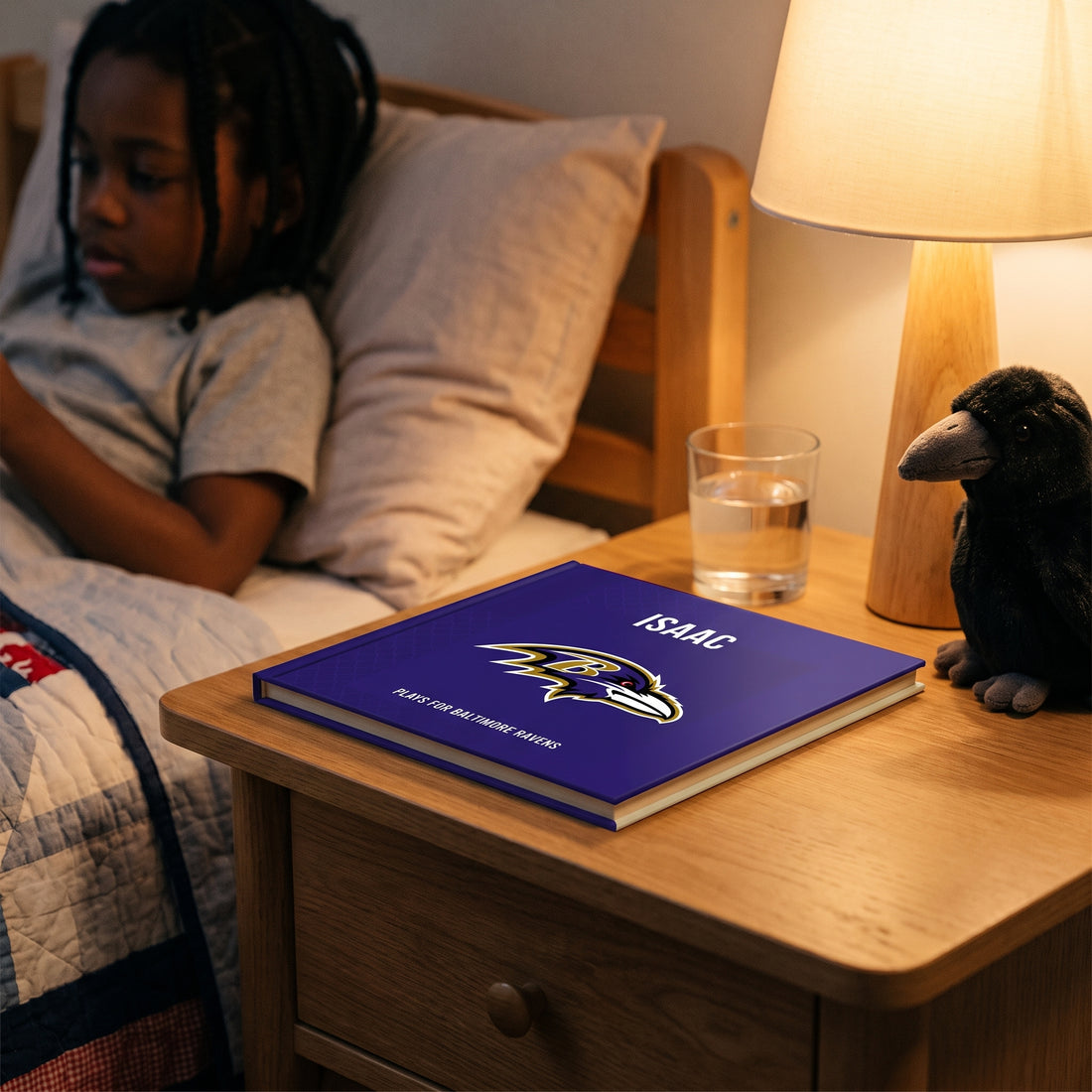 Baltimore Ravens Personalised Storybook — Bedtime favourite