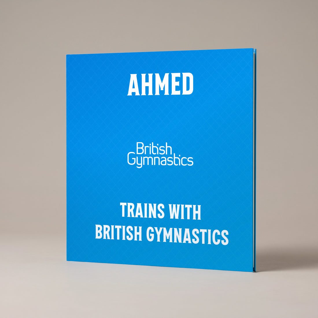 British Gymnastics Personalised Storybook — Front cover