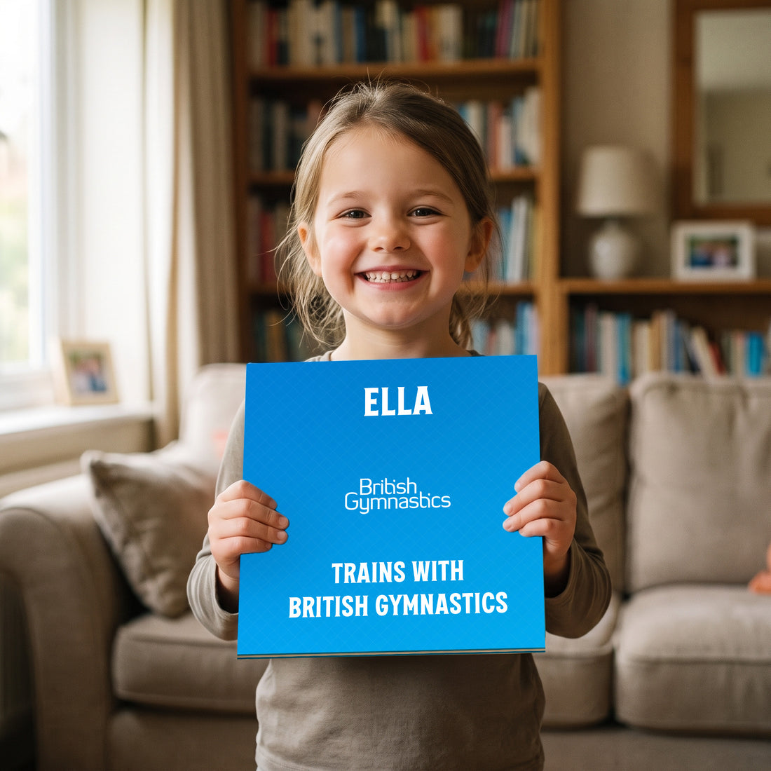 British Gymnastics Personalised Storybook — Loved at home