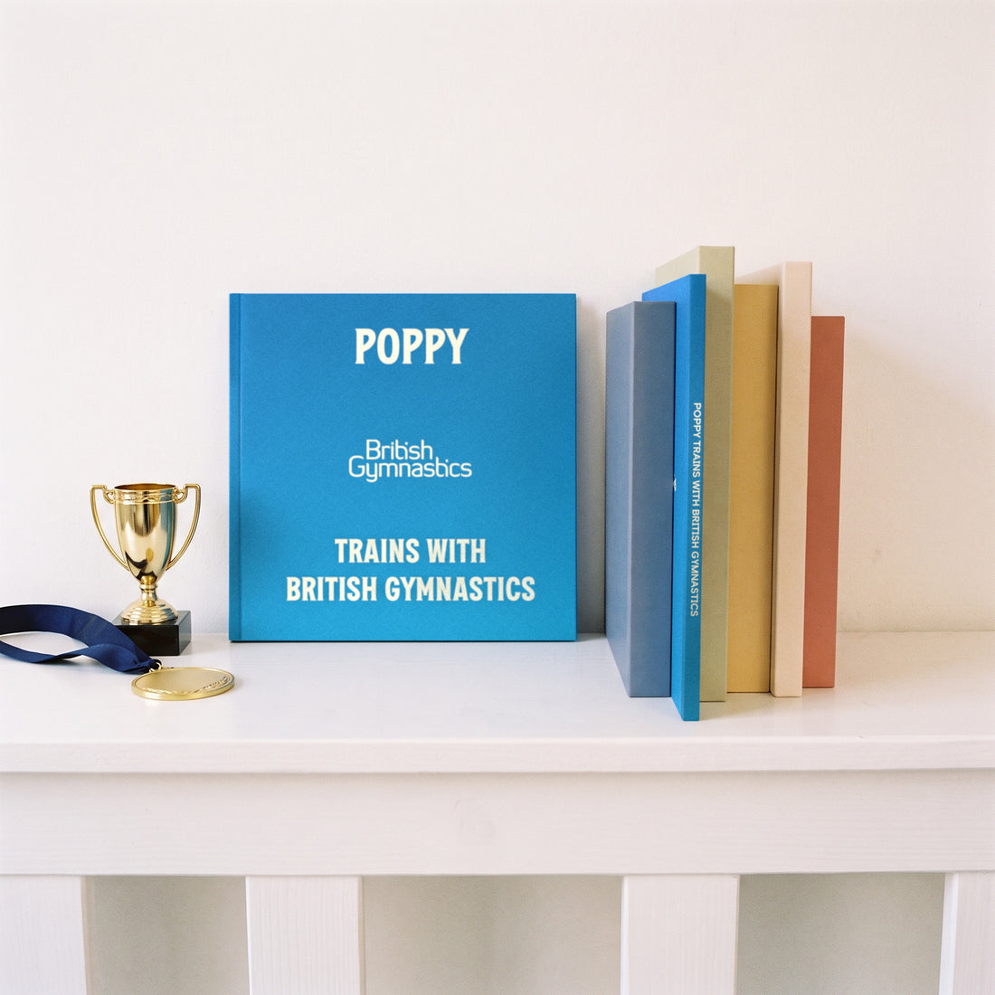 British Gymnastics Personalised Storybook — On the shelf