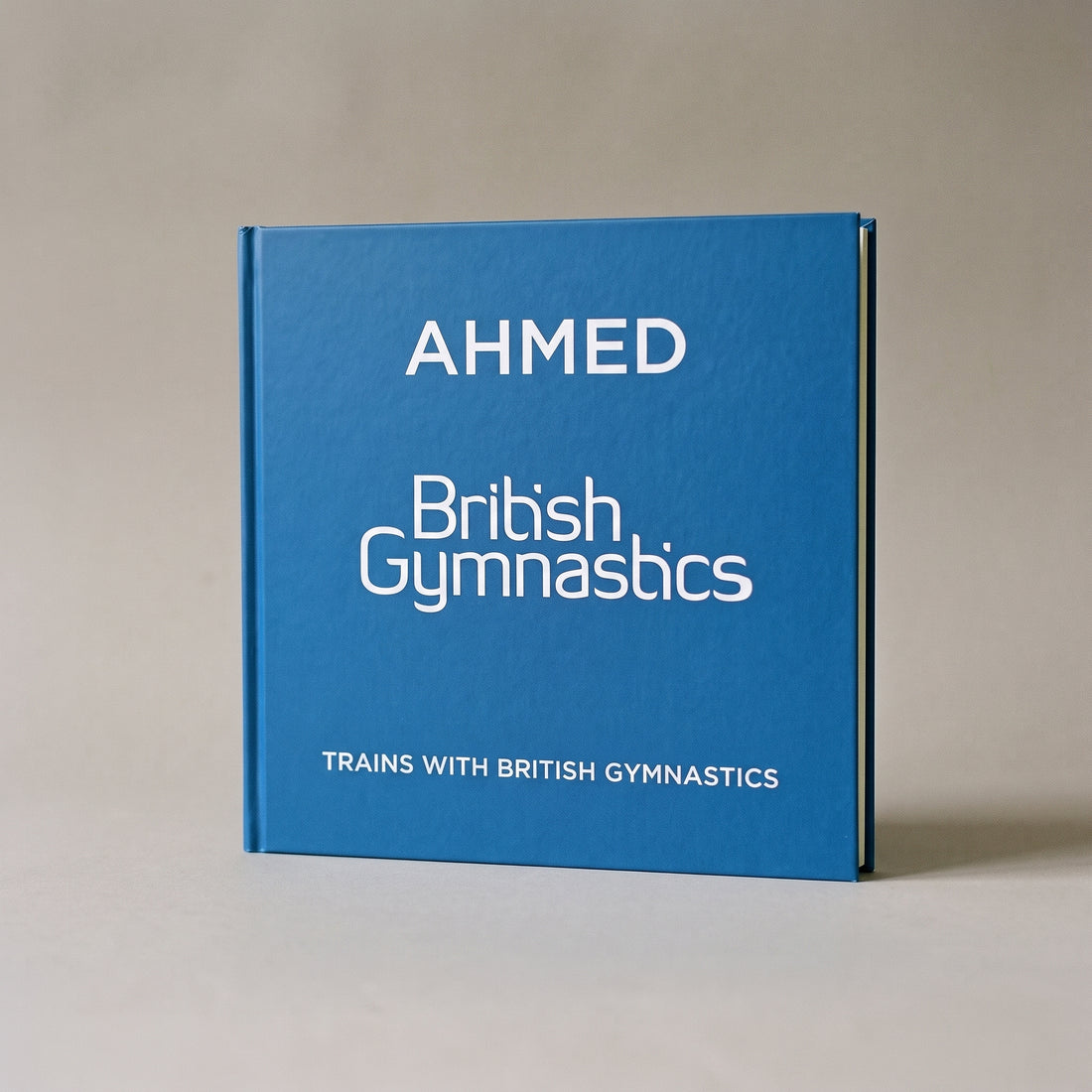British Gymnastics Personalised Storybook — Front cover