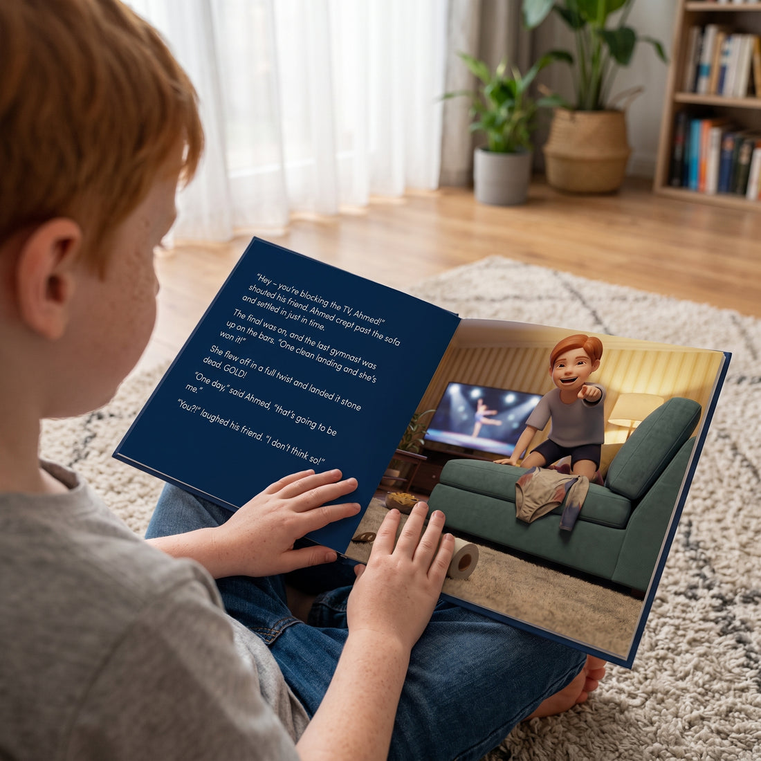 British Gymnastics Personalised Storybook — Where the dream begins