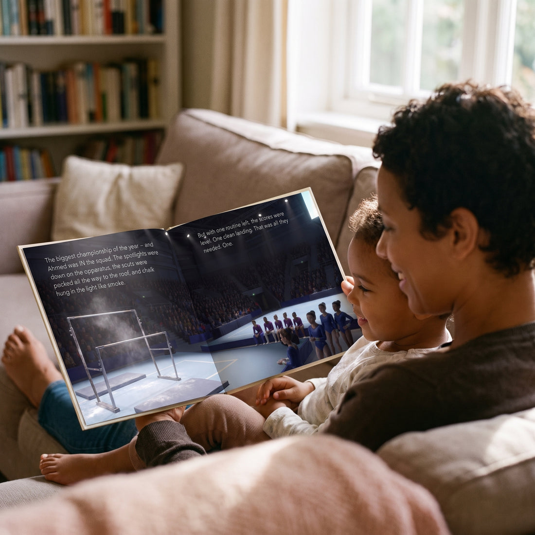 British Gymnastics Personalised Storybook — Their name on the big screen