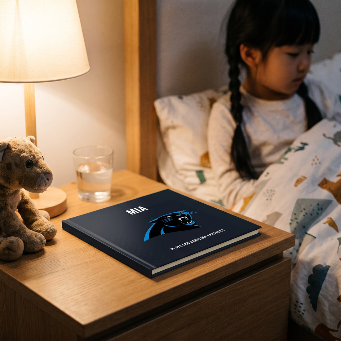 Carolina Panthers Personalised Storybook — Bedtime favourite