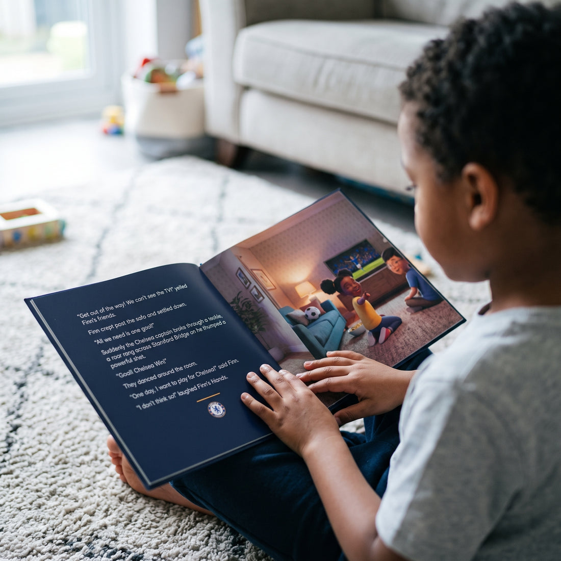 The Only Officially Licensed Chelsea FC Personalised Children’s Book — Where the dream begins