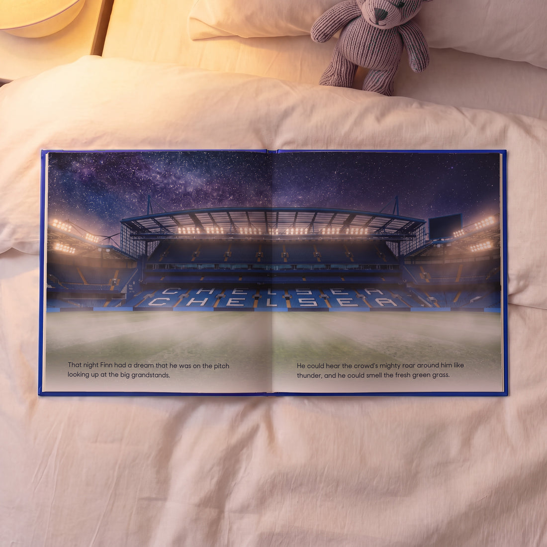 The Only Officially Licensed Chelsea FC Personalised Children’s Book — Their name in the story