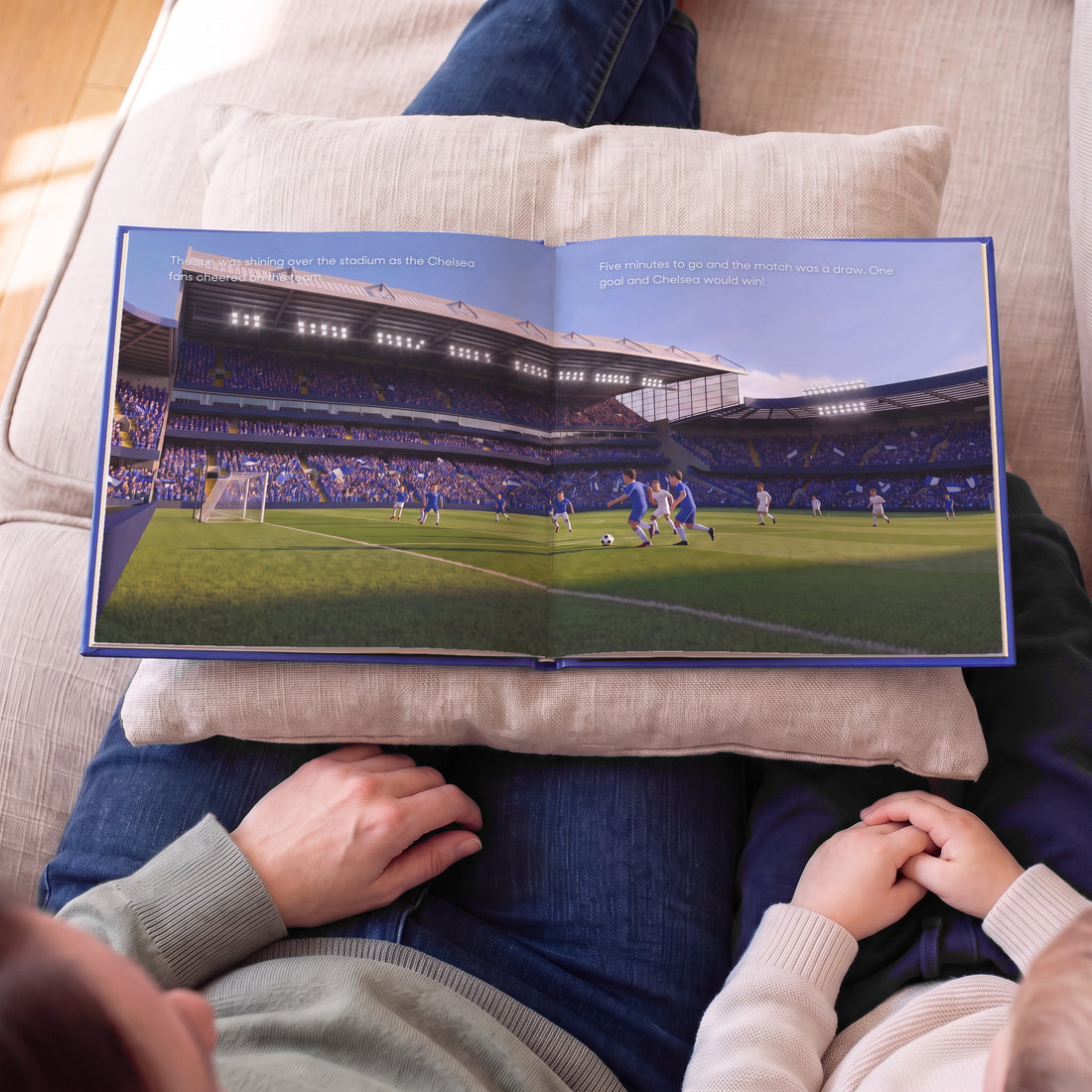 The Only Officially Licensed Chelsea FC Personalised Children’s Book — The biggest game of the season