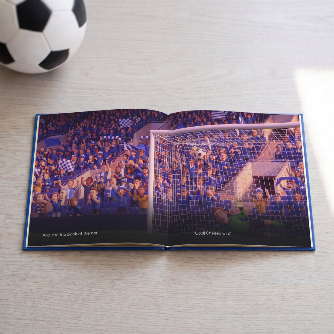 The Only Officially Licensed Chelsea FC Personalised Children’s Book — The winning moment