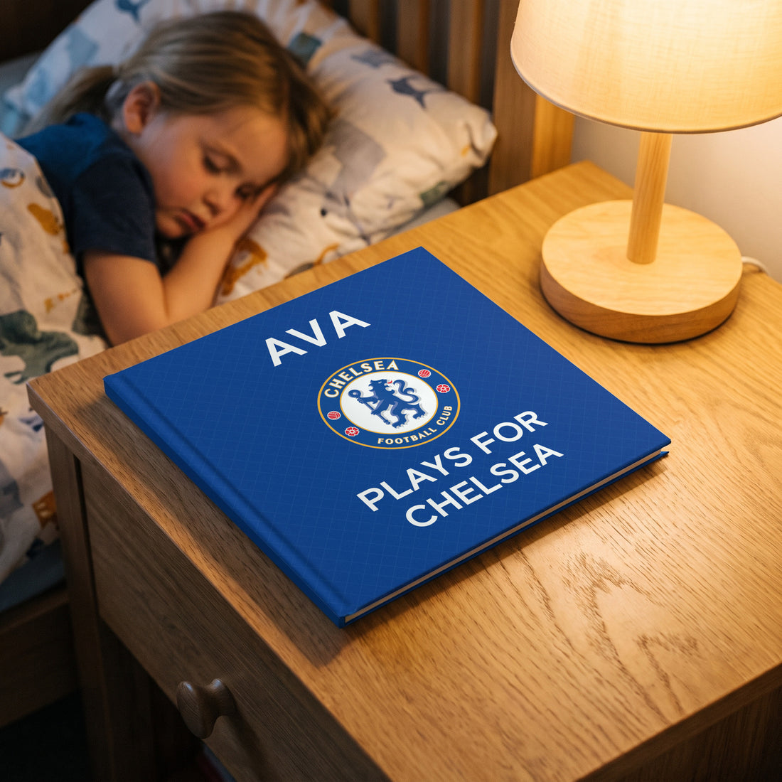 The Only Officially Licensed Chelsea FC Personalised Children’s Book — Bedtime favourite