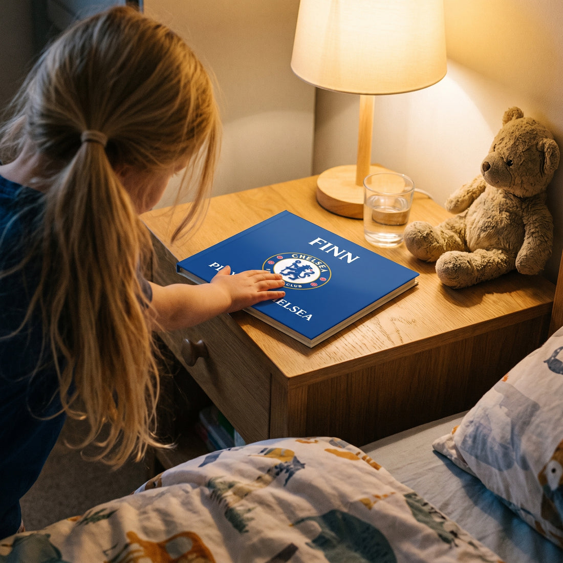 The Only Officially Licensed Chelsea FC Personalised Children’s Book — Bedtime favourite