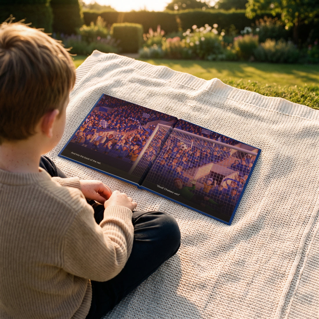 The Only Officially Licensed Chelsea FC Personalised Children’s Book — Golden-hour reading