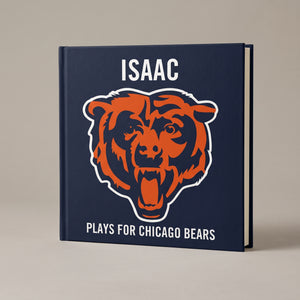 NFL Chicago Bears Personalised Storybook