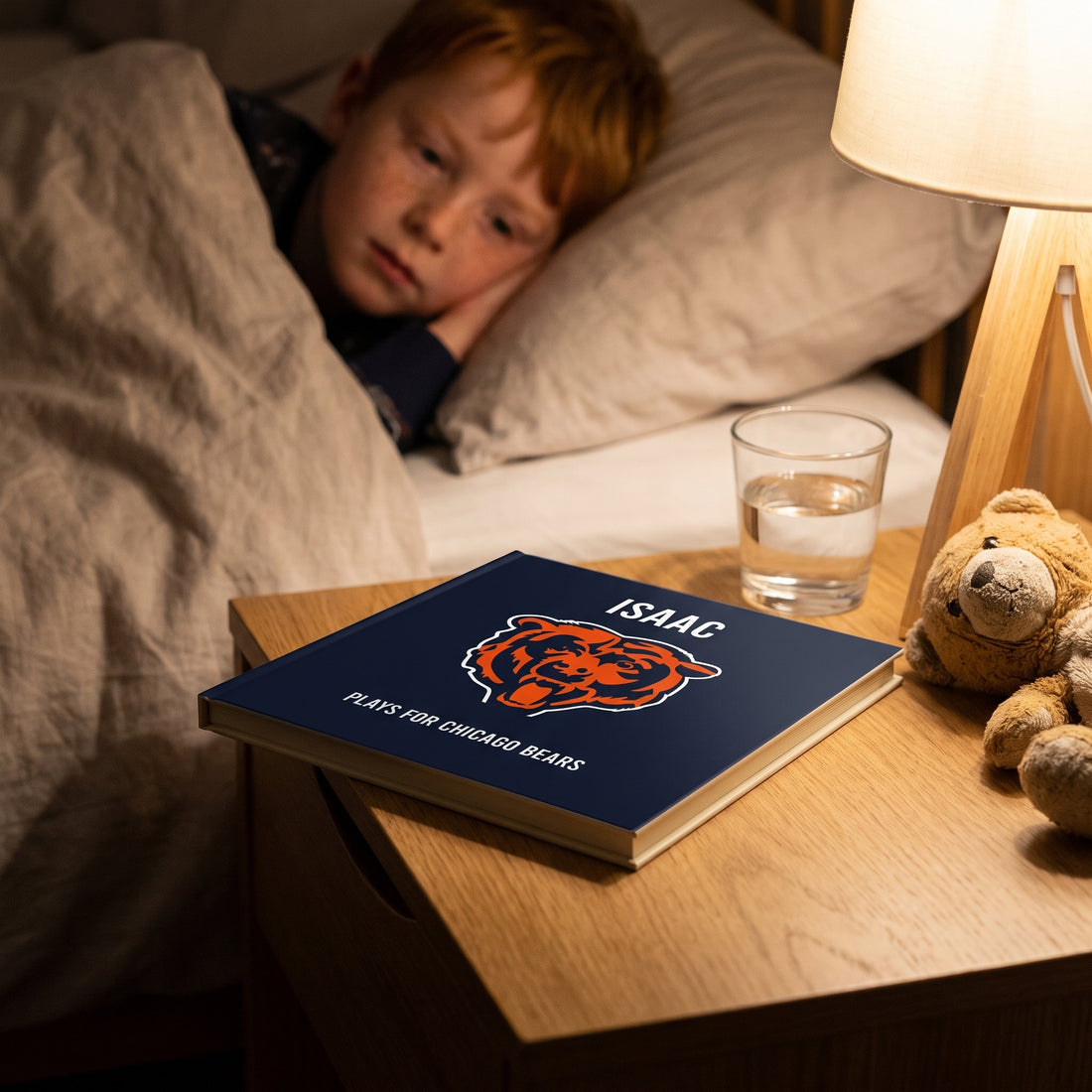 NFL Chicago Bears Personalised Storybook — Bedtime favourite