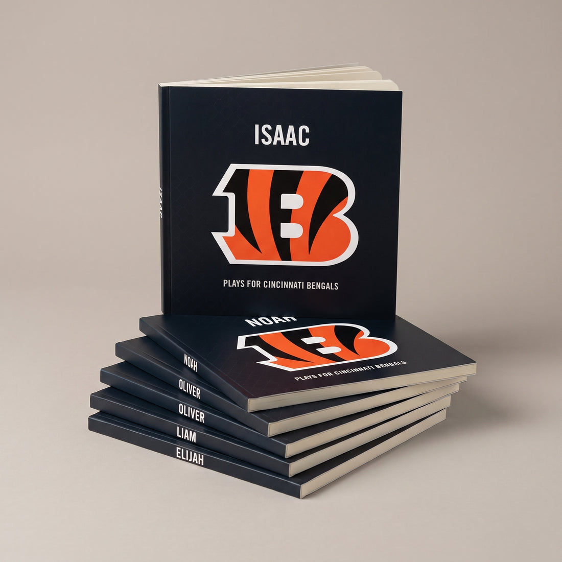 Cincinnati Bengals Personalised Storybook — Every name belongs