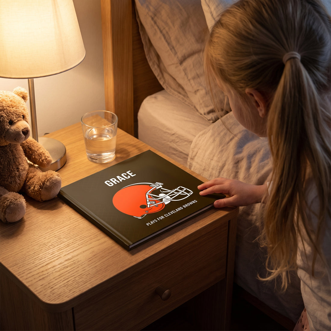 Cleveland Browns Personalised Storybook — Bedtime favourite