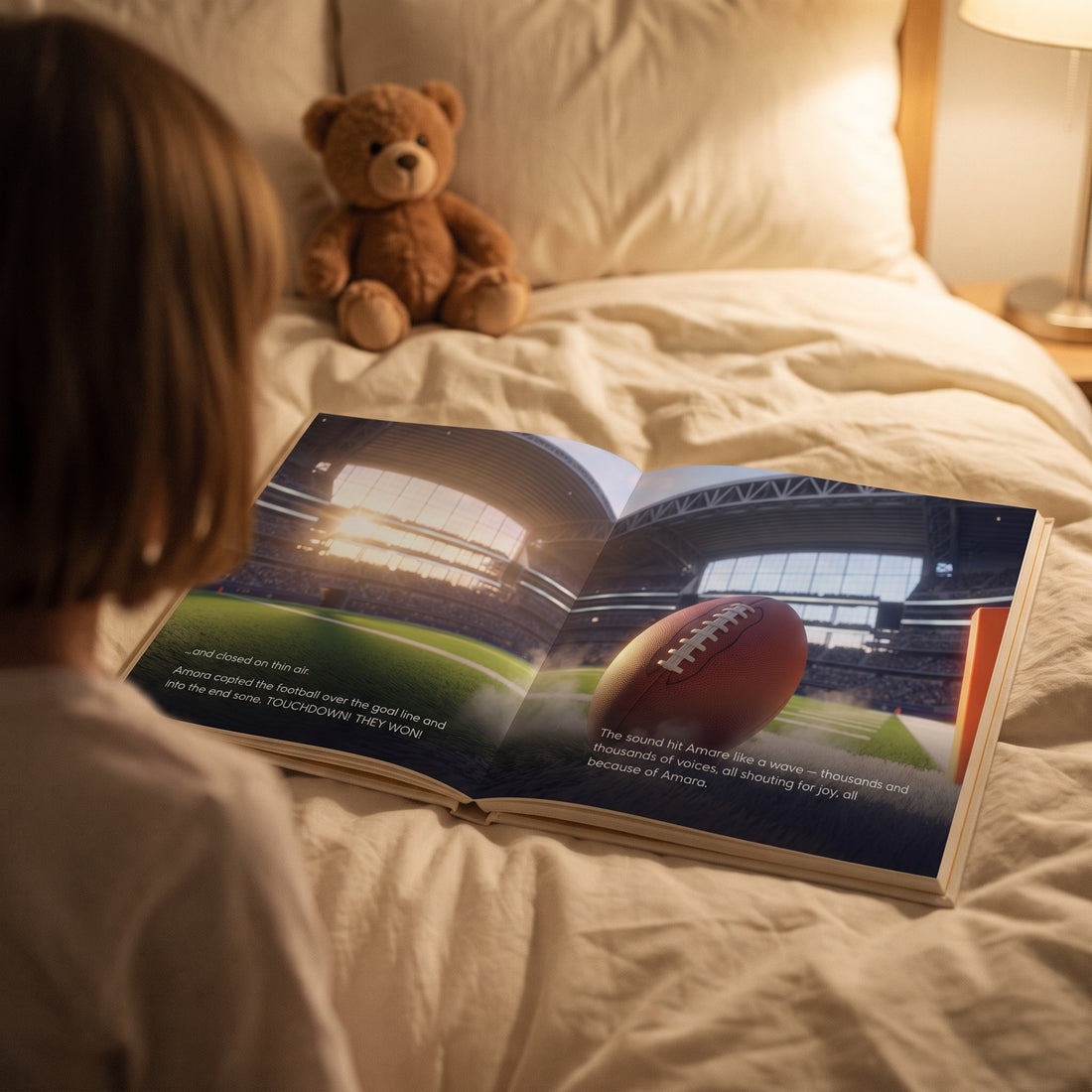 Dallas Cowboys Personalised Storybook — The winning touchdown