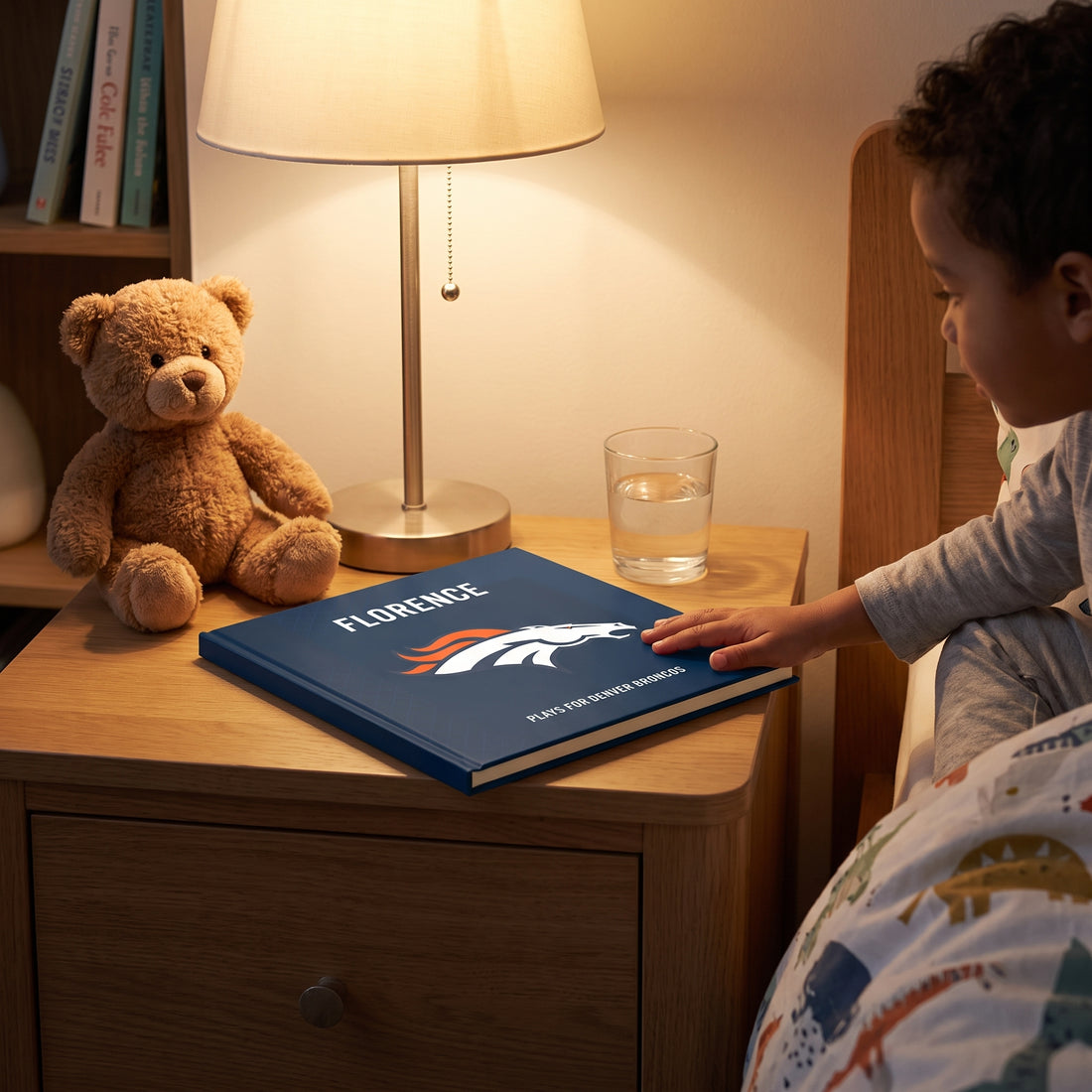 Denver Broncos Personalised Storybook — Bedtime favourite