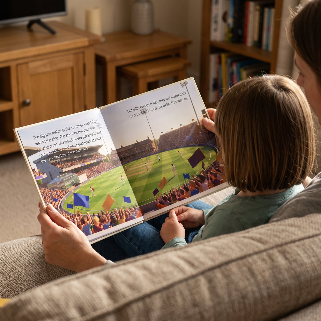ECB Personalised Storybook — Their name on the shirt