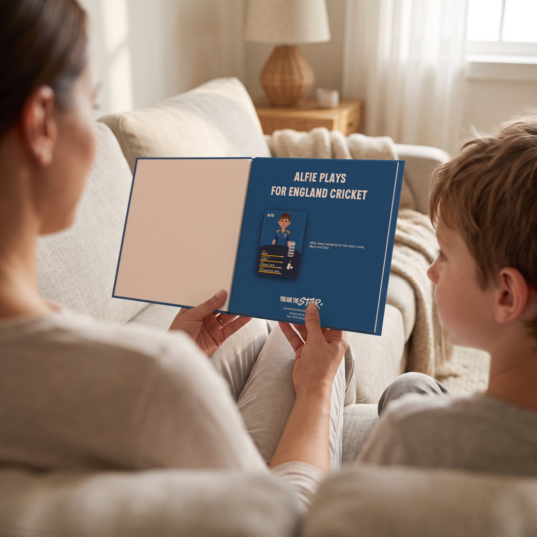 ECB Personalised Storybook — Reading together
