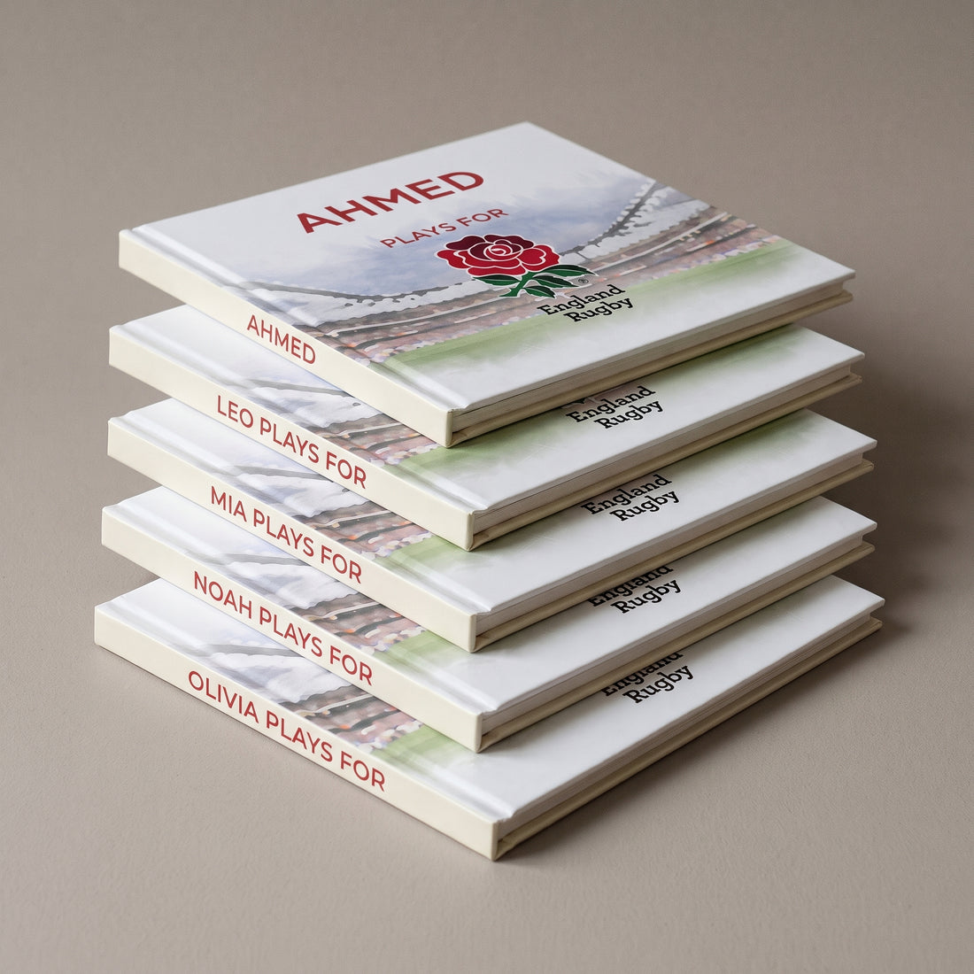 England Rugby Personalised Storybook — Every name belongs