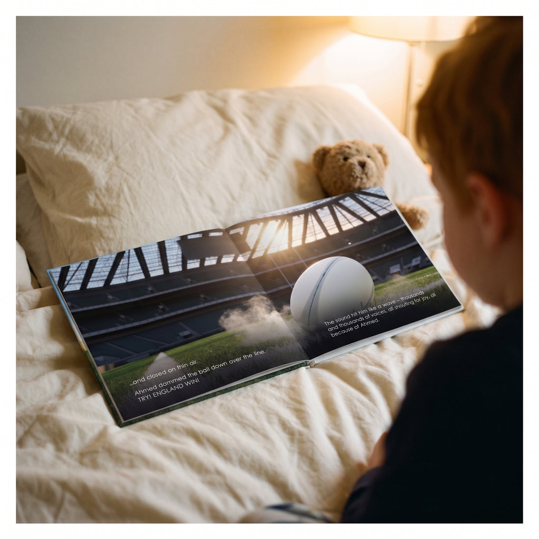 England Rugby Personalised Storybook — The winning try