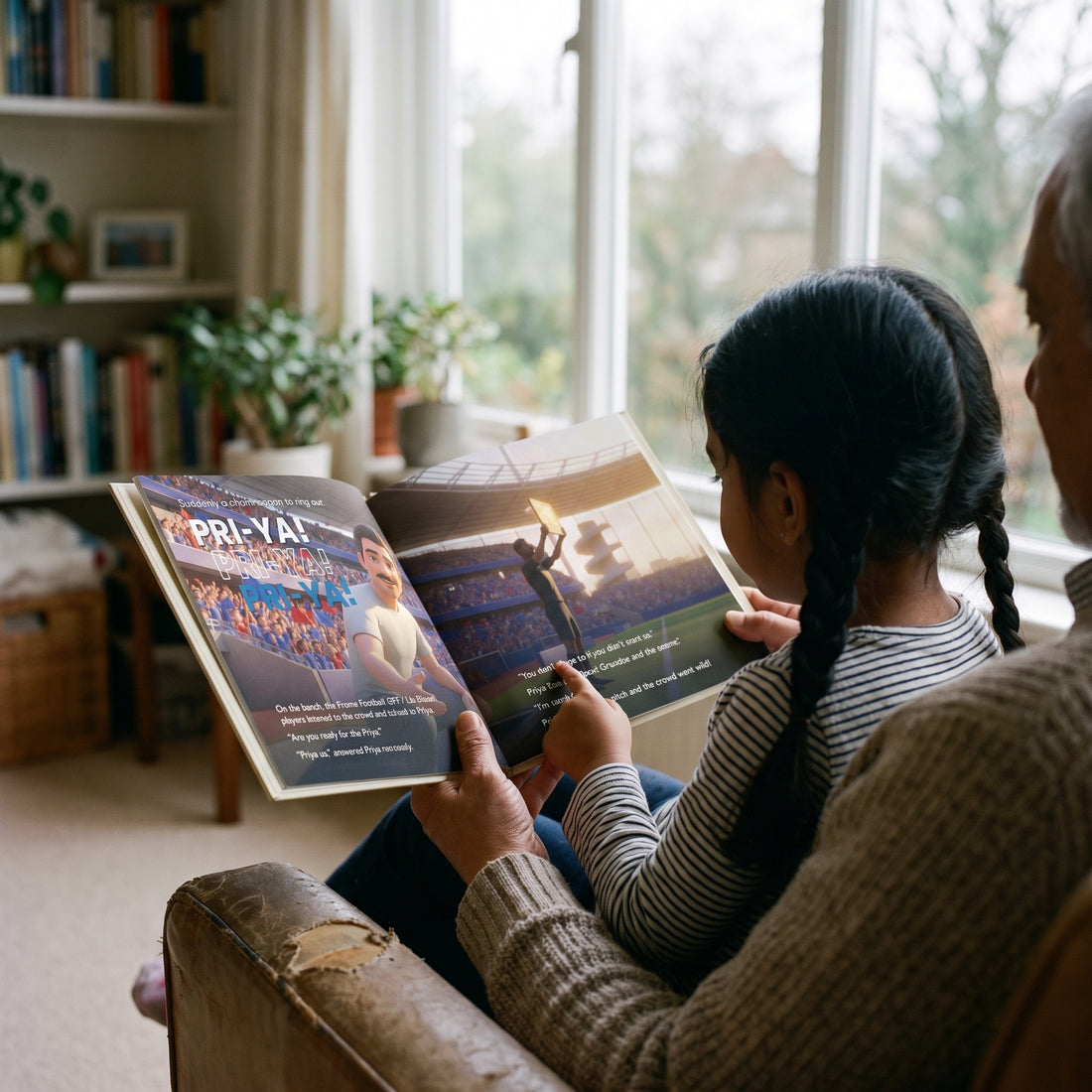 France Personalised Storybook — The crowd chants their name
