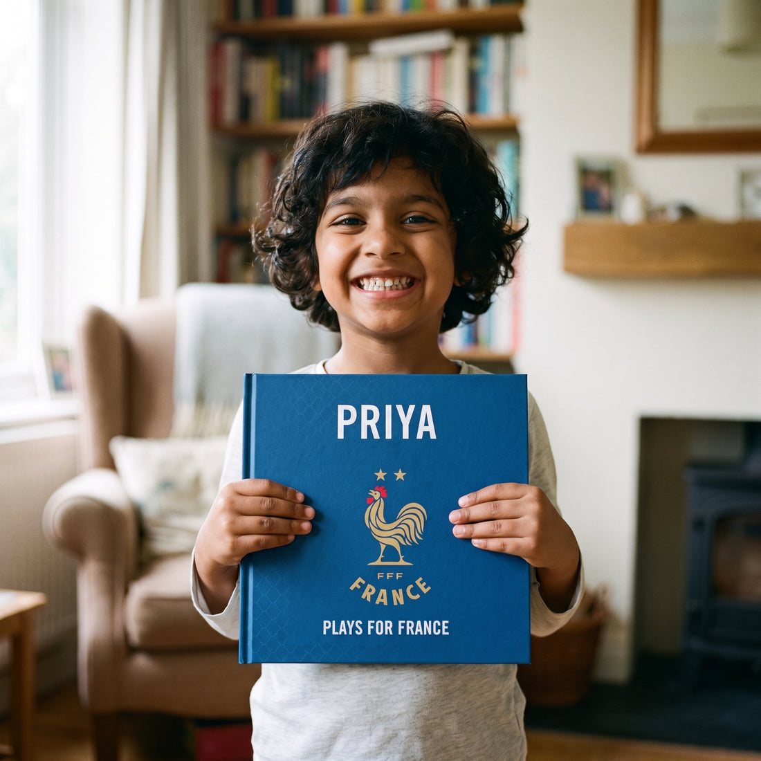 France Personalised Storybook — Loved at home