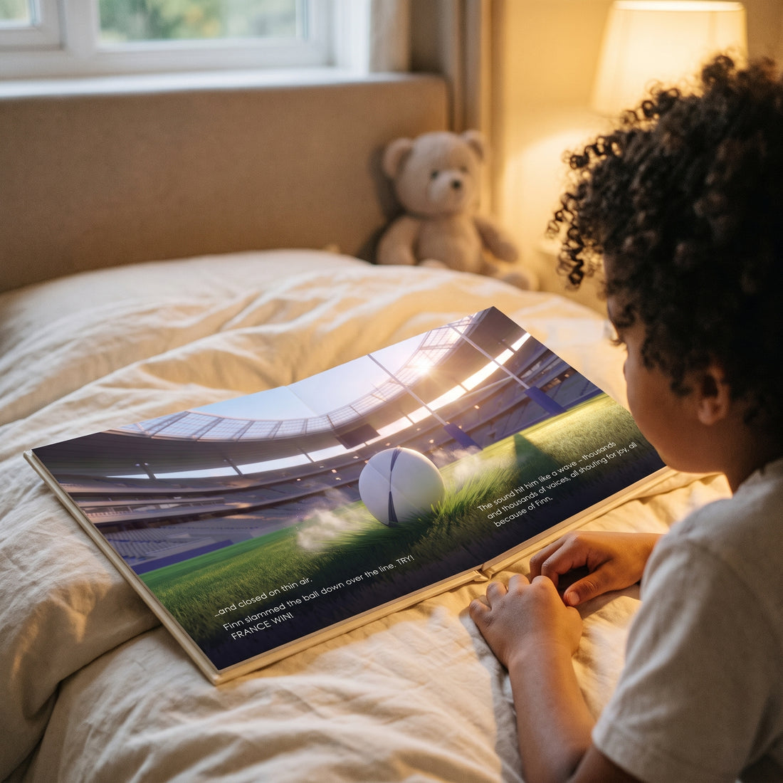 France Rugby Personalised Storybook — The winning try