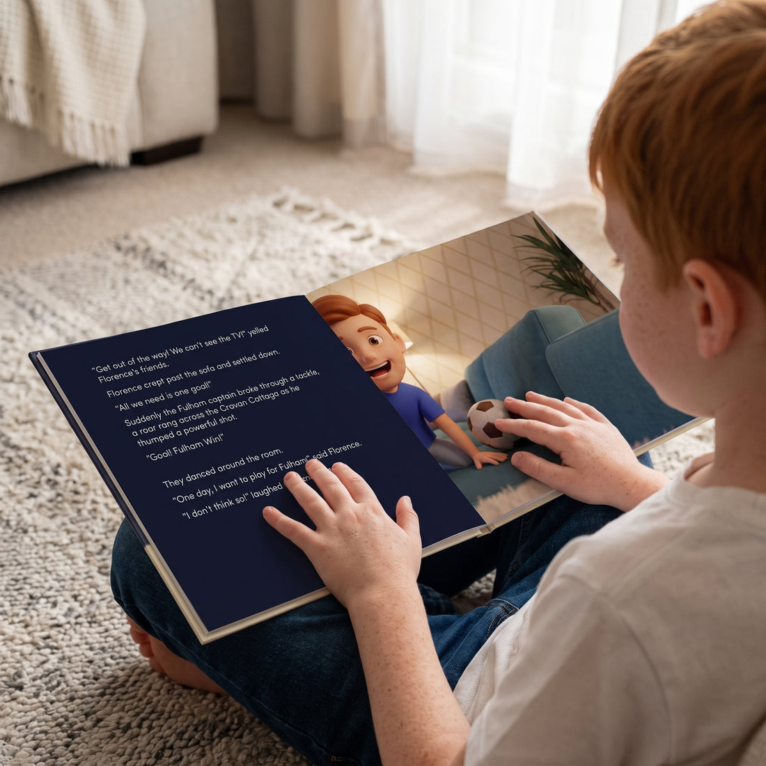 The Only Official Fulham FC Personalised Children’s Book — Where the dream begins