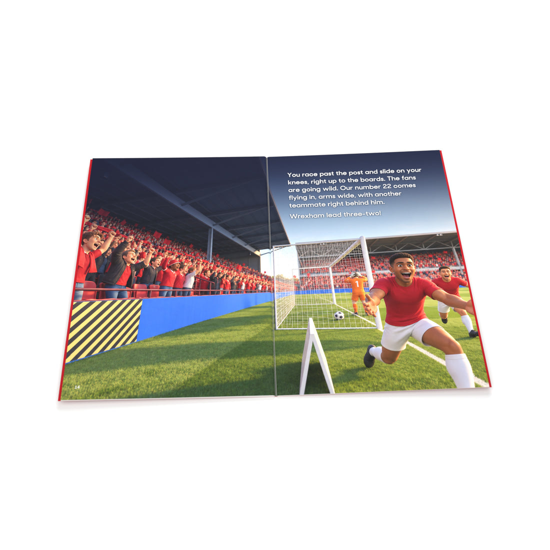 Wrexham v Notts County: Historic Moments, Book 1: Inside: the celebration