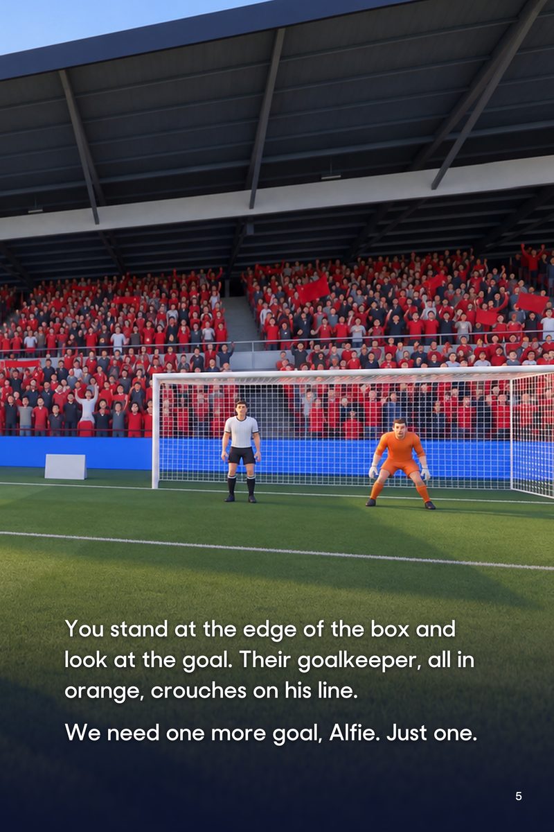 Historic Moments: Wrexham v Notts County, Book 1. Personalised edition (sample name), page 5