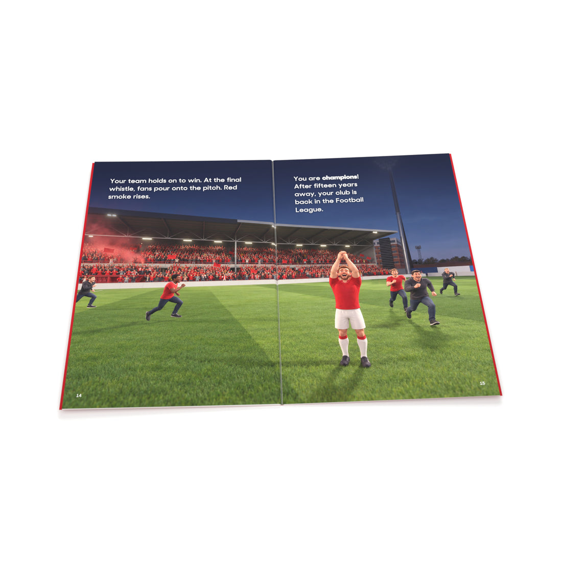 Wrexham v Boreham Wood: Historic Moments, Book 2: Inside: the celebration