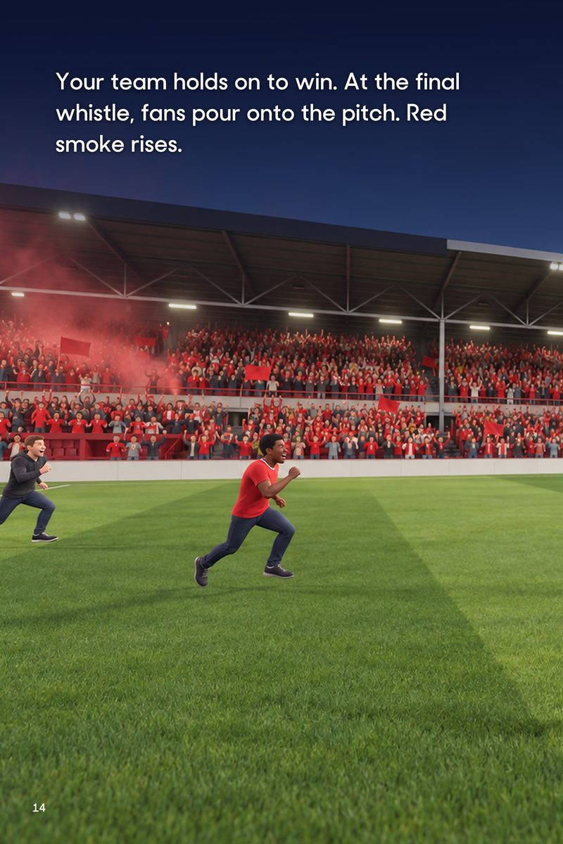 Historic Moments: Wrexham v Boreham Wood, Book 2. Personalised edition (sample name), page 14